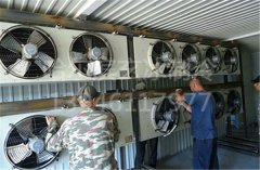 中俄边境城市布拉戈维申斯克大马哈鱼冷冻